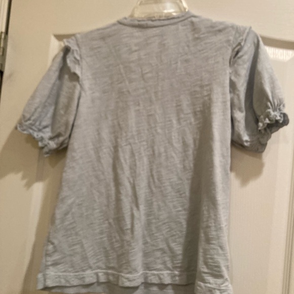 Wilt Light Gray Short Sleeve Top - Picture 2 of 2